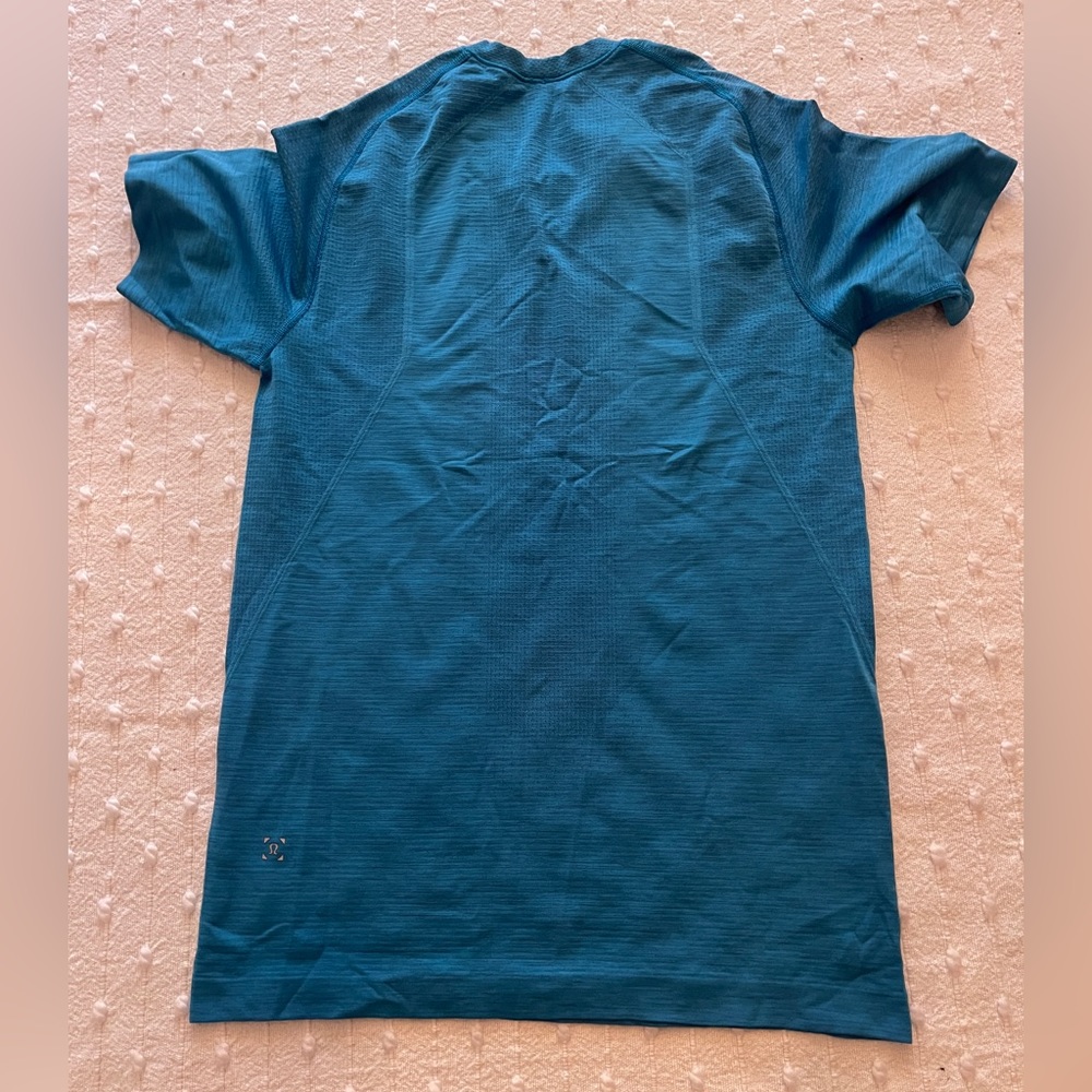 Lululemon Men Size s Metal Vent Tech SS 2.0 Blue